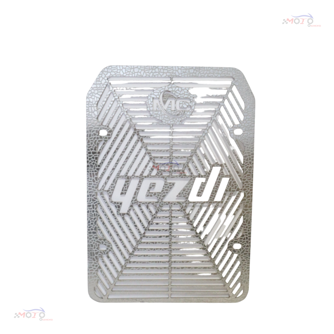 Radiator Guard For Yezdi Adventure-SILVER